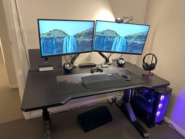 Hellforge, Down Under (aka How I moved my desktop across two continents and rebuilt it)